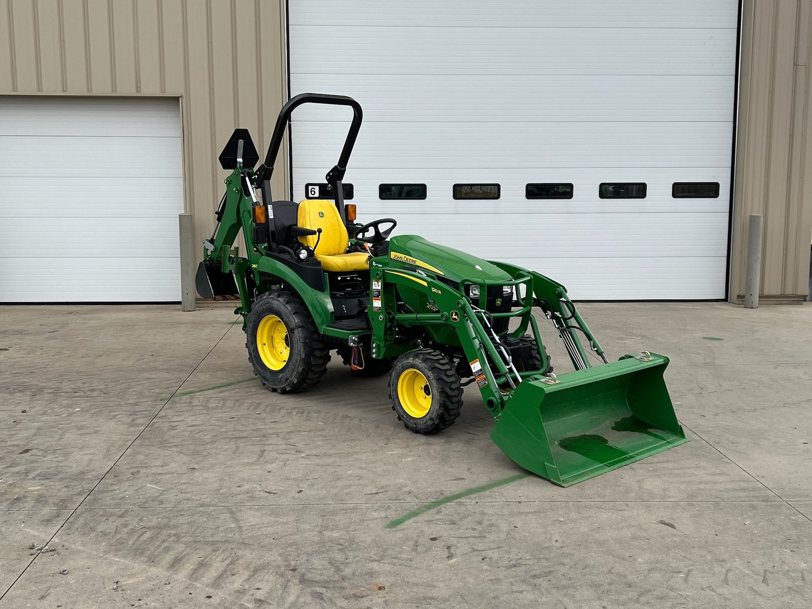 2020 John Deere 2025R Tractor | Loader + Backhoe